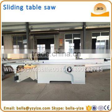 45 degree and 90 degree sliding panel saw,precision wood cutting sliding table saw machine made in China