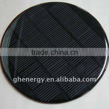 DIY Round expoxy solar panels