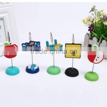 Custom Desk Card Holder Clip, Card Holder Standing Clip, Memo Clip photo-3