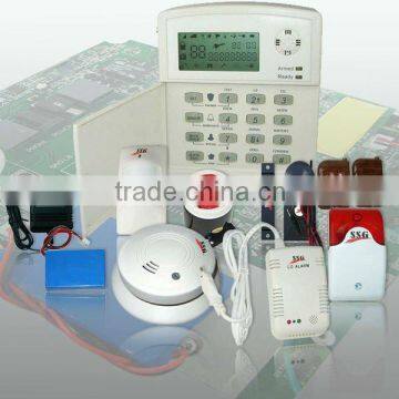 GSM Auto Dialers with LCD Display, Connects One to Eight-channel Wired Video Camera