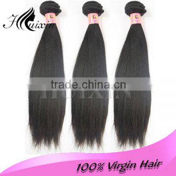 raw hair100% human virgin remy no split ends double drawn cheap European straight hair weaving