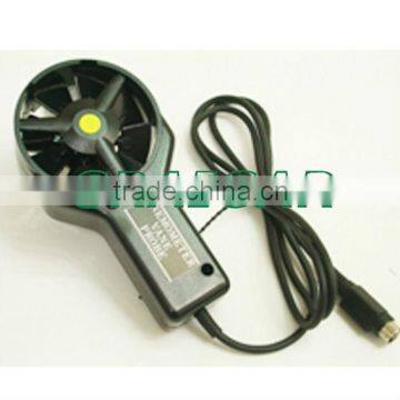 0.4-25.0m/s,RS232 interface ,13mm LCD,vane anemometer AM-4203M free shipping