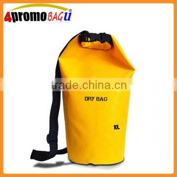 Heavy Duty 10L Waterproof Dry Bag With Shoulder Strap