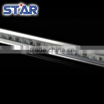 Aluminium housing forged round bar smd 5050 led rigid bar 12v 72led 16w 100cm