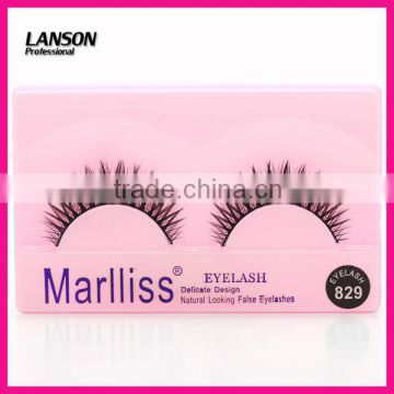 2013 new fashion beautiful factory hot sell false eyelashes 829#