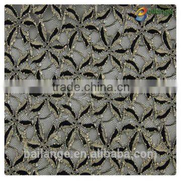 fancy bridal chemical African spandex embroidery lace fabric for garment