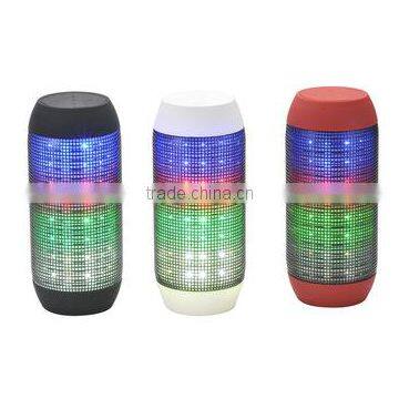 Portable Wireless Pulse Bluetooth Speaker 360 LED Lights Speakers Support U-disk and TF card Boombox Speaker For iphone Samsung