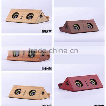 Hot no Bluetooth Pure Wooden Sensor Speaker Wireless for Ipad and Phones photo-6