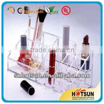 factory offer clear acrylic makeup organizer lipstick display