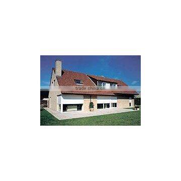 PVC roll shutter window
