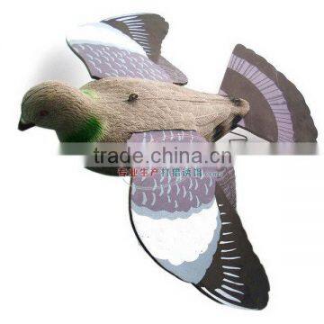 plastic flying pigeon decoy