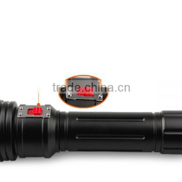 Rechargeable High power Max 3800 lumes Flashlight for diving dive torch