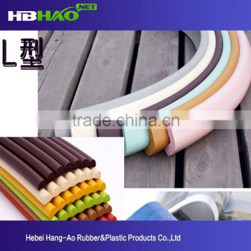 Glass table corner edge guards/NBR rubber table corner protector