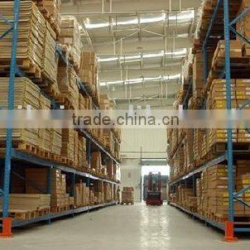 Pallet racking for warehouse