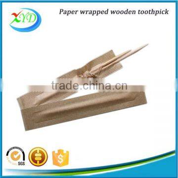 2016 High Quality and Lowest Price Paper Wrapped Wooden Tooth Pick photo-4