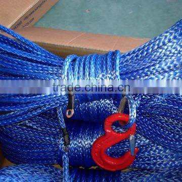 8mm x 30meters Grey Color Synthetic Winch Rope With Hook & Hawse Fairlead photo-6