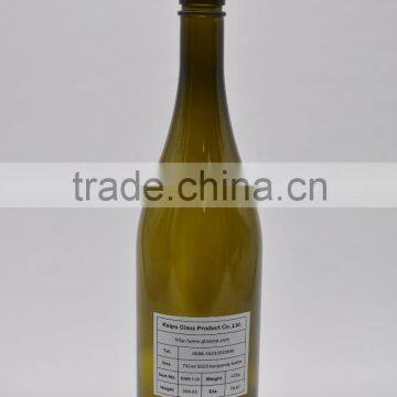 burgundy glass bottles cheap/ wholesale/competitive price