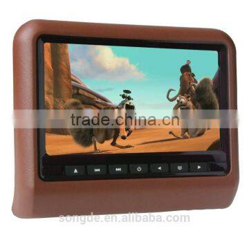 Built-in FM Transmitter Taxi/ Car/bus Headrest Mount Portable Lcd ad Player photo-3