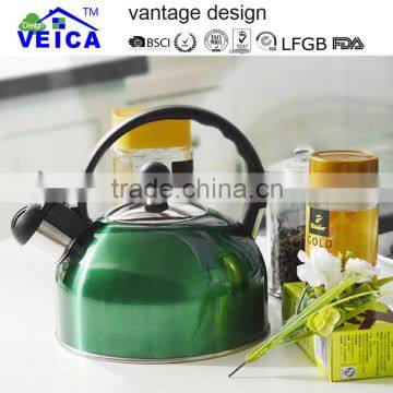 2016 new design hot water whistle tea kettle bell