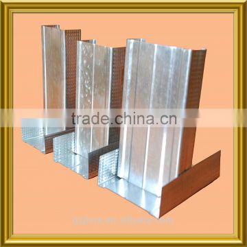 Stud and track for ceiling&drywall profile galvanized light steel keel