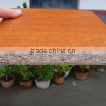 2014 hot sale E1 melamine particle board