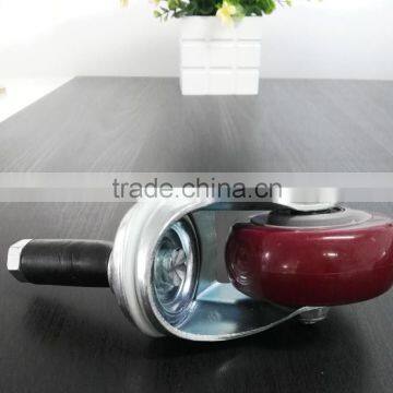 JY-304| Swivel Caster Wheels |3 Inch PU Material Universal Caster Wheel With Stem Inserted