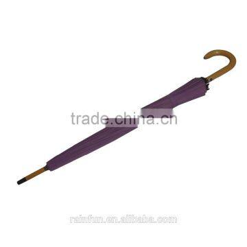 24 k Manual Open Strong Purple Long Umbrella photo-5
