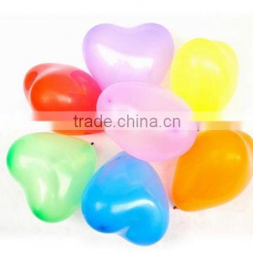 2016 Yiwu bombs rubber latex air balloon top quality Kids toy gift game,magic long balloon, latex heart balloon