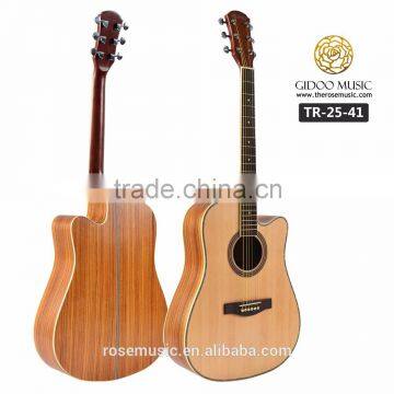 hot sale Cutaway 41 inch acoustic guitar The Rose