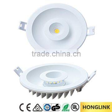5W 7W 10W double color recessed LED panel downlight