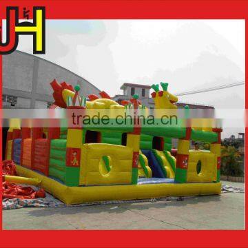 Cheap New Products Animal Inflatable Obstacle Course For Amusement Park