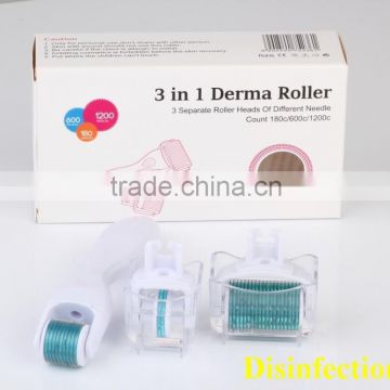 New Arrival 3 IN 1Derma Roller For Skin Rejuvenation