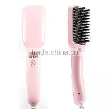 hot professional straightening Irons Comb rotating brush hair straightener