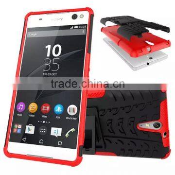 For SONY XPERIA C5 ULTRA E5533 Armor CASE Heavy Duty Hybrid Rugged TPU Impact Kickstand Hard ShockProof CASE OUT DOOR CASE photo-5