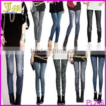 Hot Sexy Women Skinny Jeans Leggings Stretch Pencil Tights Pants Casual Slim Trousers Leggings Wholesale