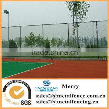 cheap price pvc coated football playground chain link fence