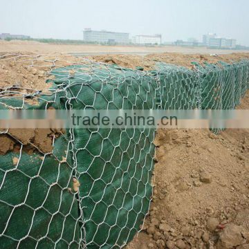 Hot dipped galvanized gabion baskets for prevent flood (competitive price )