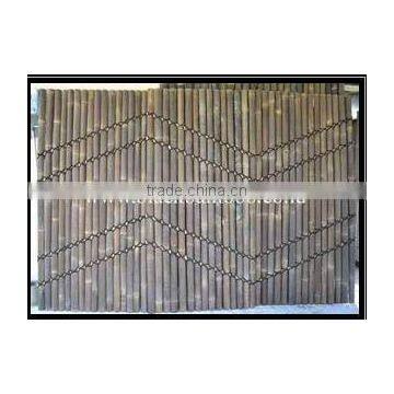 Bamboo Fence Zig Zag Rope