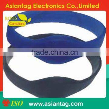 2014 ntag203 waterproof silicone rfid wristband