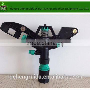 3 nozzle irrigation sprinkler heads plastic sprinkler