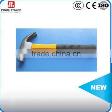 different types wooden handle claw hammer