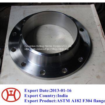 A182 F304 WN flange