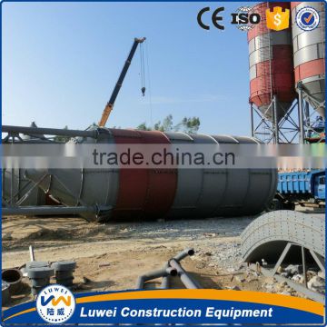 New type steel cement silos in prefabricated concrete plants