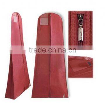 top quality cheap custom wedding dress gown bag with zipper