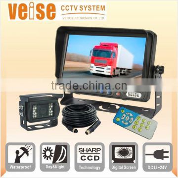 2015 hot Waterproof Night Vision Vehicle Heavy Duty Reversing Camera System