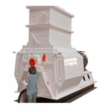 Wood Longs Branches Hammer Mill Machine For Sale photo-4