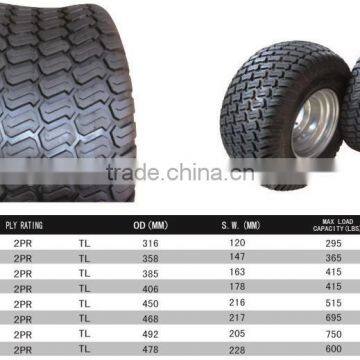 13x5.00-6 Lawn Tractor Wheel Lawn Garden Tire Lawn Mower Wheel photo-2