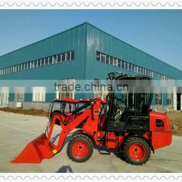 AS908 mini compact rc wheel loader CS908 гидростатический 0.5 м3 с зубьями ковша photo-2