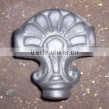 Cast Iron Part for decoration, Home decoration cast iron