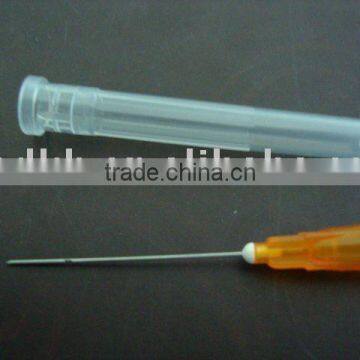 disposable syringe needle